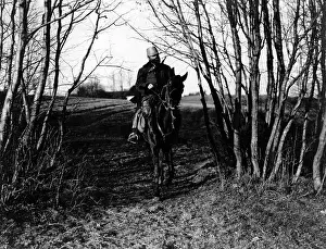 Trooper: Austrian hussar on patrol, 1914