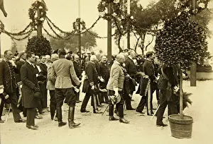 Dedications: Austrian notables in uniform and civilian