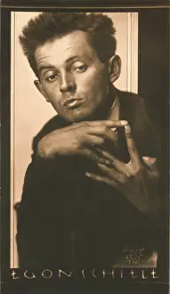Schiele: Austrian painter Egon Schiele - 1914