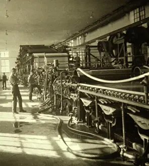 Handicrafter: Austrian paper industry - Paper Machine - About