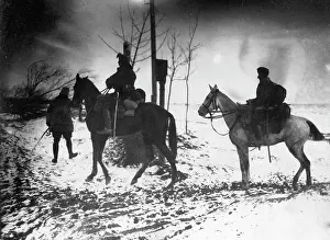 Freeze: Austrian patrol at the Eastern front, 1915