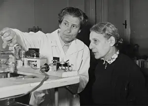 Lise: The Austrian physicist Berta Karlik and Lise Meitner (ri