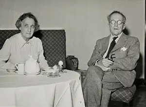 Schrdinger: Austrian physicist Erwin Schrodinger and his wife in Vie