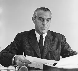 Publicists: The Austrian publicist Milan Dubrovi?. 1956. Photograph
