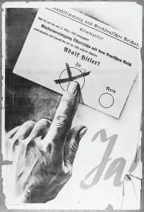 Unification: Austrian referendum propaganda