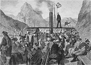 Excursionists: AUSTRIAN RIVER STEAMER
