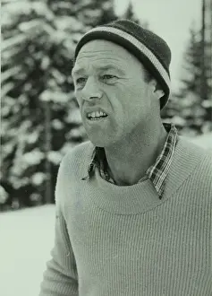 Bradl: The Austrian ski jumpers Sepp Bradl. 1952