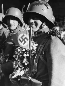 Salzburg: Austrian soldiers in Munich, 1938