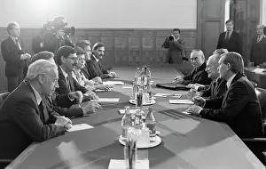 Norbert: Austrian statesman Norbert Steger visits USSR