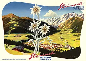 Brenner: Austrian travel poster