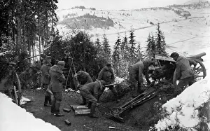 Weaponry: Austrian troops in Romania, 1916