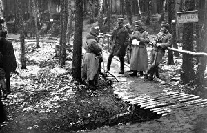Weaponry: Austrian troops in Russian Poland, 1915