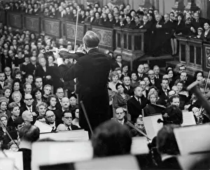 Violinists: Austrian violinist and conductor Willy