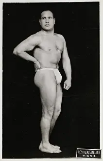 Residenz: The Austrian wrestler Nikolaus Micky Hirschl