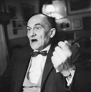 Doderer: Austrian writer Heimito von Doderer. 1966. Photograph