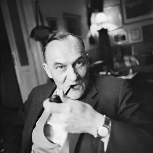 Doderer: Austrian writer Heimito von Doderer. 1966. Photograph by