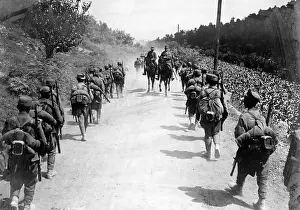 K.u.k: Austrio-Hungarian troops at the Eastern front, 1915