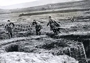 Trestle: Austrio-Hungarian troops in Galicia, Eastern Front, WW1