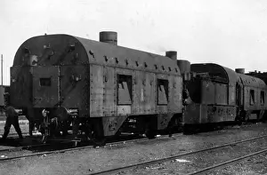 Bukovina: Austro-Hungarian armored train, 1915