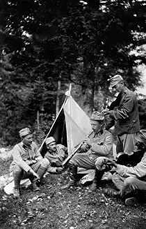 K.u.k: Austro-Hungarian camp, 1915
