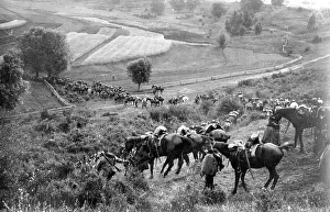 Austro-Hungarian cavalry in Galicia, 1915