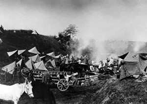 Slovenia: Austro-Hungarian encampment, 1915