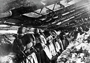 Emplacement: Austro-Hungarian light infantry battalion, 1916