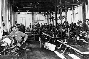 Austrians: Austro-Hungarian metal-turner workshop, 1918