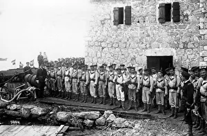 Landings: Austro-Hungarian Navy on land, 1916