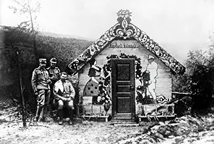 Bathe: Austro-Hungarian portable regimental bathing facility, 1918