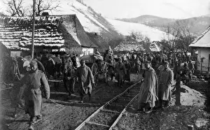 Munition: Austro-Hungarian troops in the Carpathians, 1915