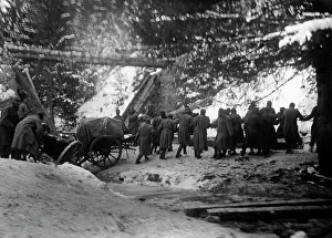 Montenegro: Austro-Hungarian troops in the Montenegrin mountains, 1916