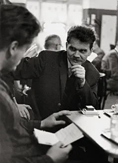 Hawelka: Author H. C. Artmann in Cafe Hawelka