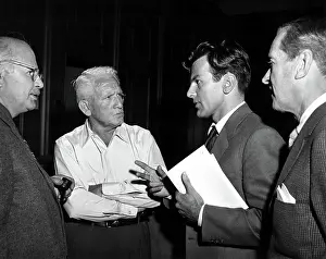 Maximillian: Author WILLIAM L. SHIRER on the set of JUDGMENT ?