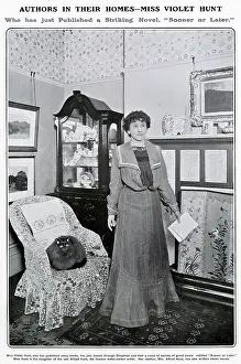 Tasteful: Authors in their Homes - Miss Violet Hunt