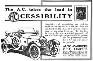 A.c.cars: Auto-Carriers. 1917 A.C.Cars