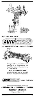 Strainers: Auto-Klean Aircraft Filters