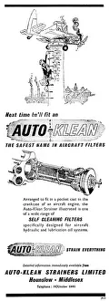 Strainers: Auto-Klean Aircraft Filters