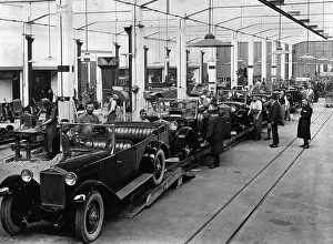 Steyr: Auto production in Steyr Works, 1926