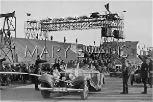 Saluted: AUTOBAHN OPENED 1936