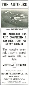Autogiro: The Autogiro Has Just Completed A 3000