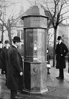 Automat: Automatic Address Machine in Leipzig, 1908