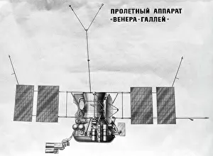 Budan: Automatic interplanetary station Vega-1, 1986