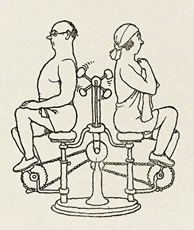 Massage: Automatic back massager - W H Robinson