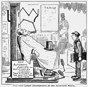 Robots: Automatic shaver and boot polisher