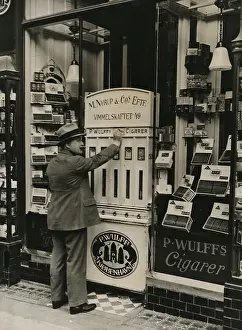 Vending: Automatic shop