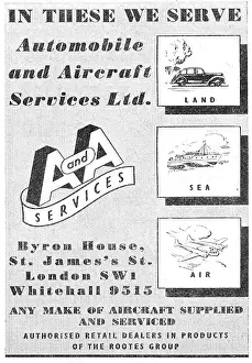 Rootes: Automobile & Aircraft Services. Rootes Group