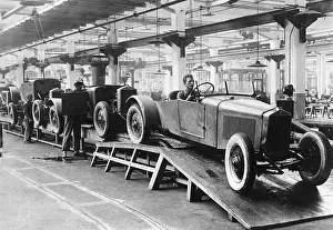 Conveyor: Automobile industry in Austria, 1936