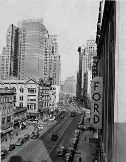 Cvpl: AUTOMOBILE ROW, NYC, 1/2/42.?