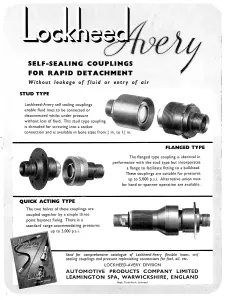 Couplings: Automotive Products - Lockheed Avery